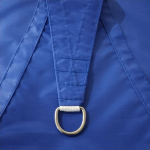 Vandeniui atspari stačiakampio trikampio formos saulės burė kiemui ir baseinui - UV apsaugos stogelis 3x3x3 karali&scaron;kos mėlynos spalvos