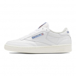 Reebok Club C 85 Balti Mėlyni Unisex Sportbačiai Avalynė-Balta Kreida GX4467 36