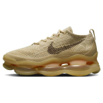 Nike Air Max Scorpion Flyknit Sezamo spalvos Moteri&scaron;ki sportbačiai Ruda Kokoso pienas Kviečių auksas DJ4702-200 36.5