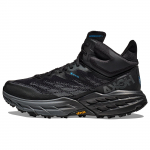 HOKA Speedgoat 5 Mid GORE-TEX trigubi juodi vyri&scaron;ki sportbačiai 1127918-BBLC 42.5