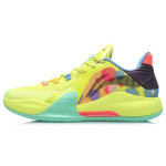 Li Ning Flash 7 Sintetinės Odos Smūgio Absorbcija Neslystantys Atsparūs Dėvėjimuisi Palaikantys At&scaron;okantys Žemo Aulo Krep&scaron;inio Batai Vyrams Sportbačiai ABPR007-2 45