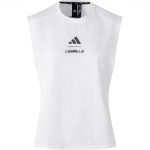Adidas X Les Mills lauko laisvalaikio greitai džiūstanti sportinė liemenė moterims, baltos, JE1806 2XL