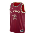 Jordan X NBA Bendradarbiavimas SS24 2024 Visų žvaigždžių savaitgalis Dri-FIT Swingman mar&scaron;kinėliai Vyri&scaron;kas mar&scaron;kinėlis Raudonas FQ7732-609 3XL