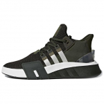 Adidas Originals Eqt Bask Adv Patogūs Sportiniai Smūgius Sugeriantys Neslystantys Žemi Laisvalaikio Bateliai Unisex Laisvalaikio Bateliai Tamsiai Žali B37518 36⅔