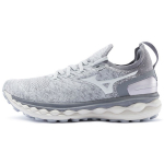 Mizuno Sky Neo žemi bėgimo bateliai moteri&scaron;ki sportbačiai pilki balti J1GD203414 37