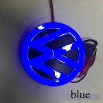 Naujas 4D LED Volkswagen logotipo ap&scaron;vietimas priekinė ir galinė logotipo lipdukai, tinkami Tiguan/Passat/Golf/Polo/Jetta/Beetle/CC/MK5/