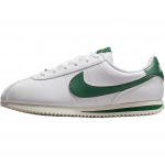 Nike Cortez Sintetinės odos Universalūs Patogūs Žemi Laisvalaikio Batai Unisex sportbačiai Balti Žali IH7653-103 38