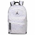 Jordan Studentų Laisvalaikio Poliesterio Kuprinė Didelės Unisex Kuprinės Baltas Žvaigždėtas Dangus JD2133032GS-008 L30.5*W17.8*H49.5cm
