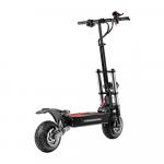 BOYUEDA S3-11 6000W Dvigubo variklio elektrinis paspirtukas - 60V38Ah baterija, 120 km nuotolis, 11 colių visureigio padangos, sulankstomas dizainas juoda