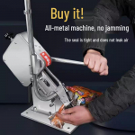 Rankinė de&scaron;rų uždengimo ir sandarinimo ma&scaron;ina 506 prekybos centrams ir komerciniam naudojimui U Single Punch Machine (Machine without Clips)
