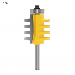 6 mm 8 mm 1/4 colio medžio frezavimo antgalio kūgio tenon medžio apdirbimo pjaustytuvo priedas 8 mm