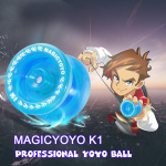 MAGICYOYO K1 Spin ABS Yoyo 8 rutulinis KK guolis su besisukančia styga vaikams mėlyna