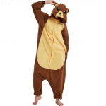 Žiemos suaugusiems gyvūnams Mike Duck Onesies Ryklys Katė Lapė Pižama Beždžionė Animaciniai Kostiumai Kombinezonai Kalėdiniai gobtuvai XL