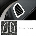 Car styling front air outlet of the air conditioner accessories metal diamond Stickers Cover Trim For Mercedes Benz C Class