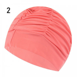 Spausdinti sportiniai aksesuarai, elastingi nailono turbanai, ilgi plaukai, apsaugantys baseino maudymosi kepuraites 2