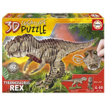 Educa 3D Kūrinio Dinozauro Dėlionė (T-Rex)