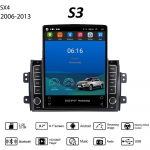 9,7 colio, skirtas Suzuki SX4 2006-2013 Fiat Sedici 2005-2014 automobilių radijas Tesla vertikalus ekranas Carplay Android Autoradio Multimedia Player 2+32GB