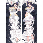 Anime Overlord Albedo Cosplay Dakimakura Apkabinantis kūno pagalvės užvalkalas pagalvėlės užvalkalas Otaku dekoro pagalvės užvalkalas Waifu Kalėdų dovanos 120x40cm Pillowcase