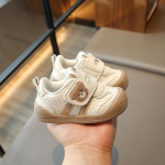 Vaiki&scaron;ki sportiniai batai berniukams, riedlenčių batai, rudens nauji mink&scaron;tu padu, bateliai mažiems vaikams, mergaičių neslystantys, dėvėjimuisi atsparūs kūdikių batai 16 auksas