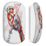 Souris sans fil Oiseau paint