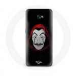 Coque pour Samsung Galaxy A3 2016 La casa de papel Masque