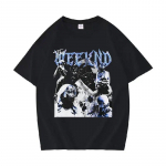 Singer The Weeknd Vintage Graphic mar&scaron;kinėliai Unisex Hip Hop Gothic trumpomis rankovėmis mar&scaron;kinėliai Unisex 100% medvilnė Oversized mar&scaron;kinėliai Streetwear L