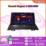9 colių automobilinis radijas Carplay skirtas Renault Megane 2 2002-2009 automobilių multimedijos vaizdo grotuvas GPS navigacija WIFI 4+64GB 2+32GB