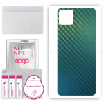 apgo Protective Skin Sticker for the back compatible with Honor X6s, Wrap Film, Foil, Vinyl - Pattern Carbon Chameleon CAKA1