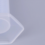 250 ml matavimo cilindras mėlyna skale, atsparus rūg&scaron;tims ir &scaron;armams matavimo cilindras