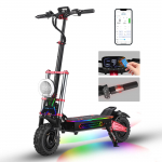 EU 2024 S5-11 38Ah 6000W 60V 38AH maksimalus greitis 95km/h alyvos stabdys 11colių elektrinis paspirtukas 100km diapazono NFC raktas Prijungiama programa