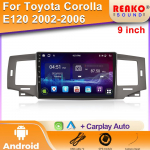 Android Automobilinis Radijas Multimedijos Grotuvas Navigacija GPS Toyota Corolla E130 E120 2000-2006 Carplay 2din Stereo Dvd 2 Din 4 core 1GB+32GB carplay