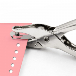 Vienos skylės perforatorius metalinis 3 mm / 6 mm porų skersmens perforavimo replės rankinio popieriaus i&scaron;karpų perforatoriai Hole punching 6mm