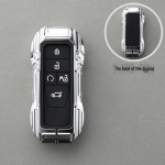 Trumpchi M6Pro rakto apvalkalas: Shadow Leopard GS3/ GS4/ GM8 metalinių sagčių paketas. Transparent bag. D silver single shell