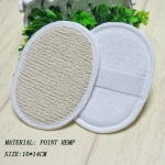 1 natūrali lufa Luffa kempinė veido kūno vonia du&scaron;o SPA &scaron;veitimo priemonė 10*14cm