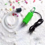 Mini USB akvariumo filtro oro siurblys, deguonis, skirtas žvejybos bakui, funkcija Itin tylus, daug energijos taupantis akvariumo bako priedai geltona
