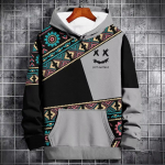 Vyri&scaron;kas rudens gobtuvas Gatvės apranga 3d margintas megztinis Hoodie Fashion Vyri&scaron;kas didelis gobtuvas megztinis Vyri&scaron;ki drabužiai 6XL