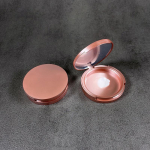 Raudona dėžutė Ne&scaron;iojama tu&scaron;čia kompaktinės pudros talpykla Makiažo pakuotė Auk&scaron;tą &scaron;viesą suteikiančios pudros kompaktas Pasidaryk pats skaistalų dėžutė su veidrodėliu as the picture