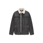 Levis Deniminis &scaron;varkas su sagomis ir apykakle Vyri&scaron;ki &scaron;varkai Pilkas A5784-0001 S