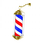 &bdquo;Barber Pole Light&ldquo; plaukų salono atviras ženklas, atsparus vandeniui, klasikinis, sieninis &scaron;viestuvas, kirpykla