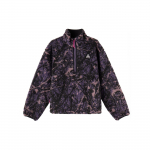 Nike ACG Therma-Fit Adv Canwell Glacier Patogus Mink&scaron;tas Laisvas Apykaklės Vilnos Striukė Vyri&scaron;ka Striukė Tamsiai Violetinė Juoda Balta FZ8623-573 XL