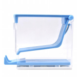 Dantų vatos ritinėlių dozatorius laikiklis paspaudžiamo tipo dėžutė laikiklis dantų baltos mėlynos spalvos ortodontijos produktai odontologijos laboratorijos reikmenys mėlyna