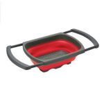 Sulankstomi ko&scaron;tuvai Virtuvės sietelis Krep&scaron;elis Drenažas Sulankstomi krep&scaron;eliai Vaisiai Daržovės Sulankstomas drenažo krep&scaron;elis Virtuvės įrankiai