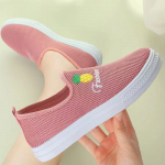 Laisvalaikio tinklelio batai, Fly Woven tinklelio vir&scaron;us, kvėpuojantys sportbačiai moterims 36 rožinė