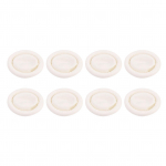 300pcs Natural Latex Finger Cots Ultra thin Safety Durable Elastic Tattoo Manicure Tool