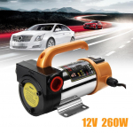 Ne&scaron;iojamas 12 V 260 W automobilio variklis, skirtas dyzelinio kuro perpylimo siurbliui, savaime užsipildantis alyvos siurblys 50 l/min.