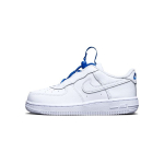 Nike Force 1 Toggle TD Balti Hyper Royal Kūdikio Sportbačiai CU5289-100 22