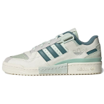Adidas Originals Forum Exhibit Low Retro Neslystantys Smūgius Sugeriantys Žemi Slidinėjimo Batai Unisex Sportbačiai Balti Rudos Žalios GX4548 37⅓