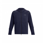 Under Armour Vienspalvis Džemperis Su Gobtuvu Ir Užtrauktuku Vyri&scaron;ki Striukės Mėlyna 1379806-410 XXL