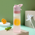 650 ml pur&scaron;kiamas vandens butelis Ne&scaron;iojamas lauko sportinis vandens butelis mergaitėms treniruoklių salė, treniruoklių salė, gėrimai, gėrimai, žygiai, jodinėjimas, vandens butelis 650ml rožinė