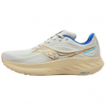 Saucony Ride 18 Madingi Patogūs Smūgius Sugeriantys Patvarūs Žemi Bėgimo Bateliai Unisex Kelnaitės Pilki S31000-550 45